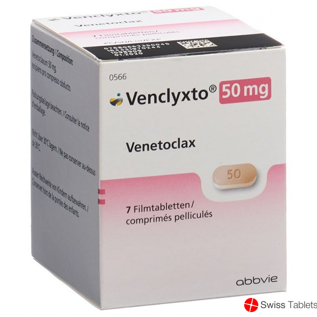 Venclyxto 50 mg, Filmtabletten