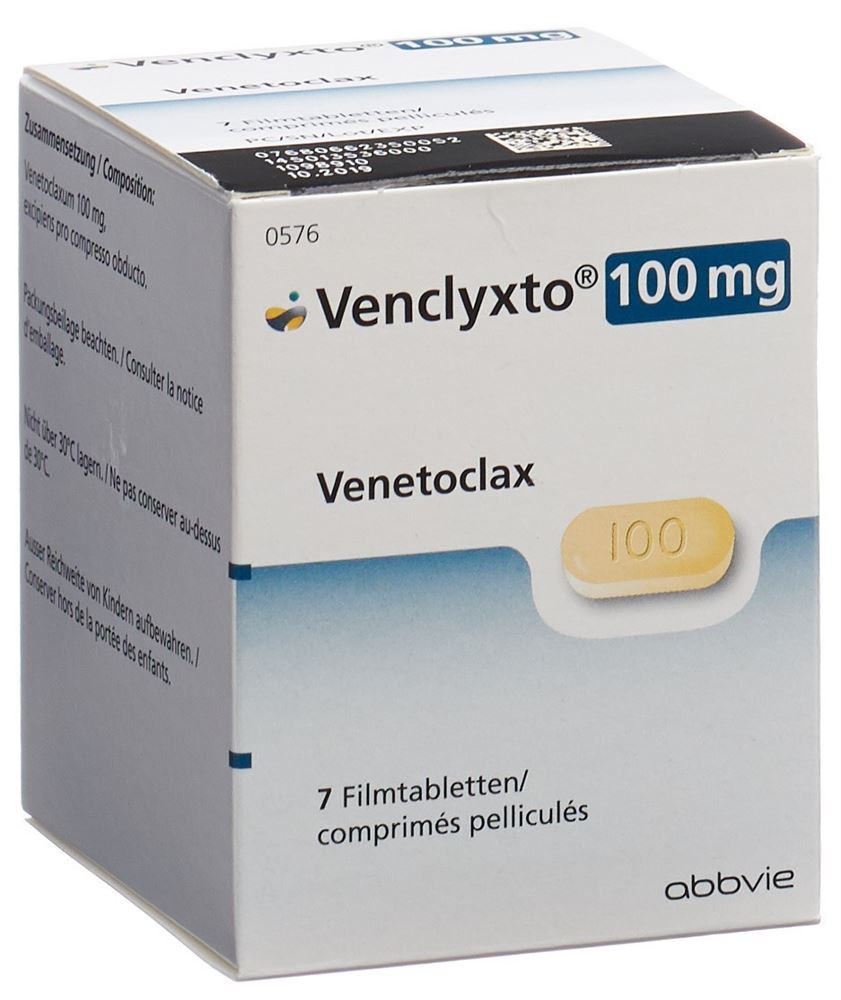 VENCLYXTO cpr pellic 100 mg 7 pce