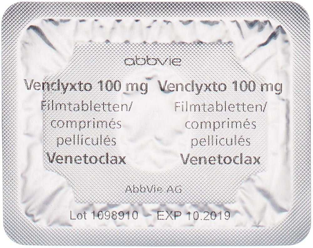 VENCLYXTO cpr pellic 100 mg 7 pce