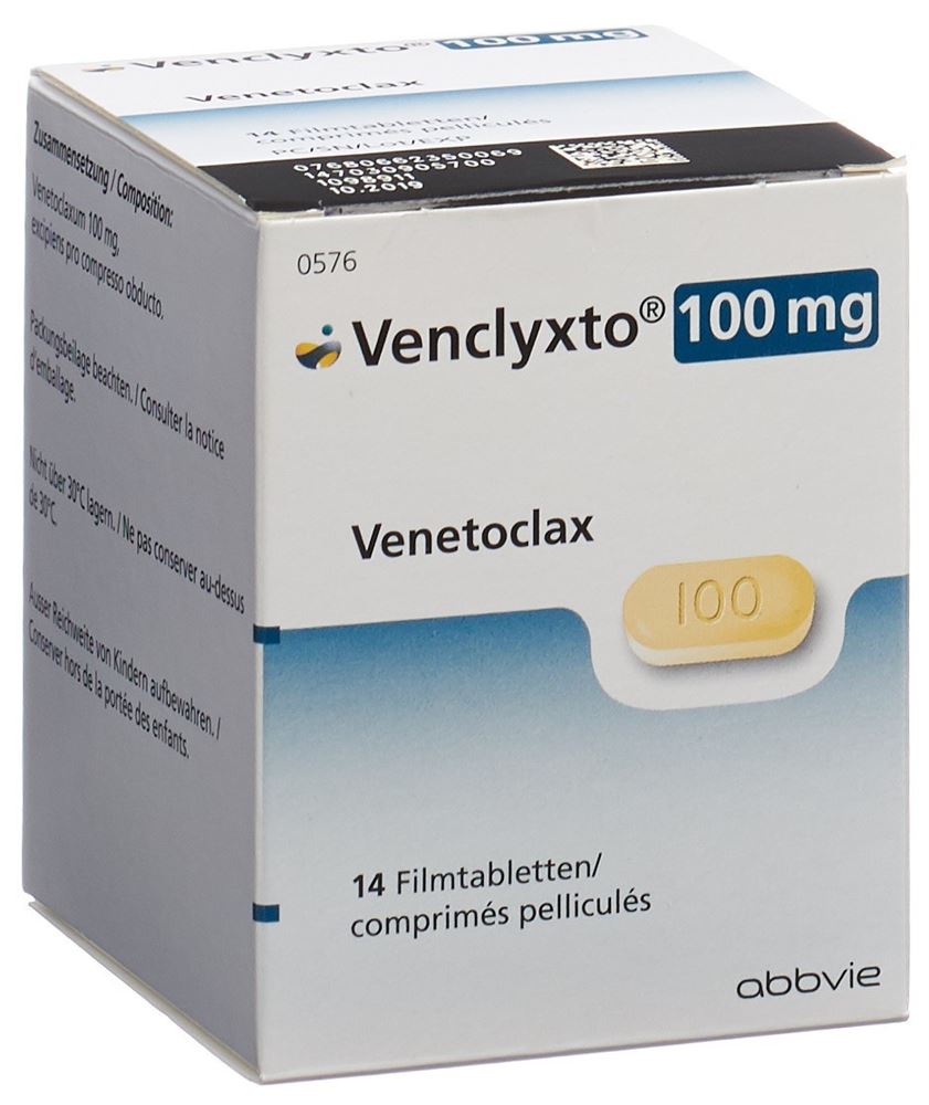 VENCLYXTO cpr pellic 100 mg 14 pce
