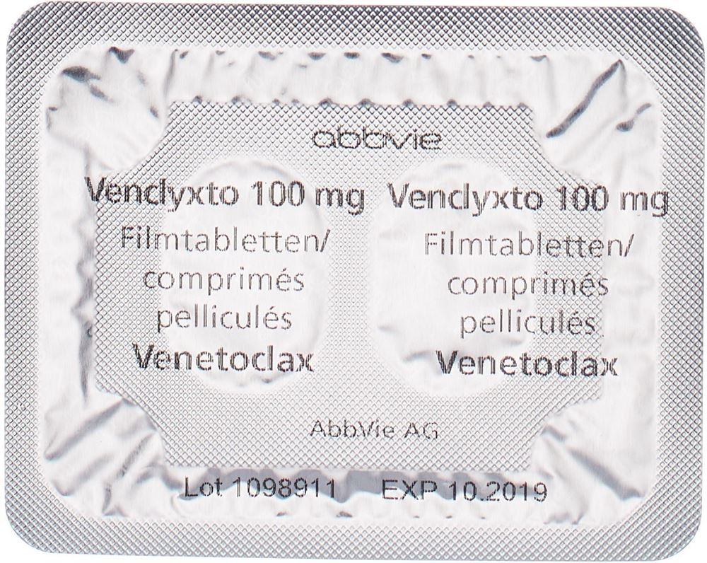 VENCLYXTO cpr pellic 100 mg 14 pce