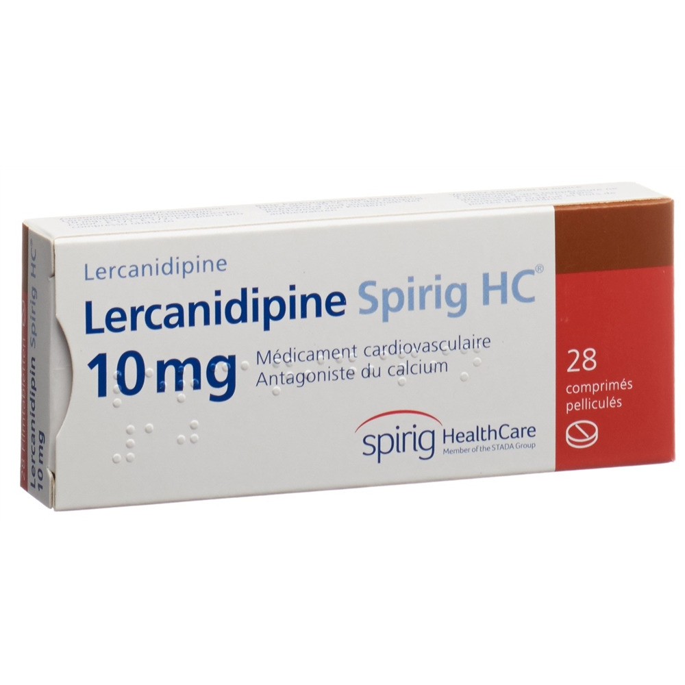 Lercanidipin Spirig HC 10 mg, Filmtabletten