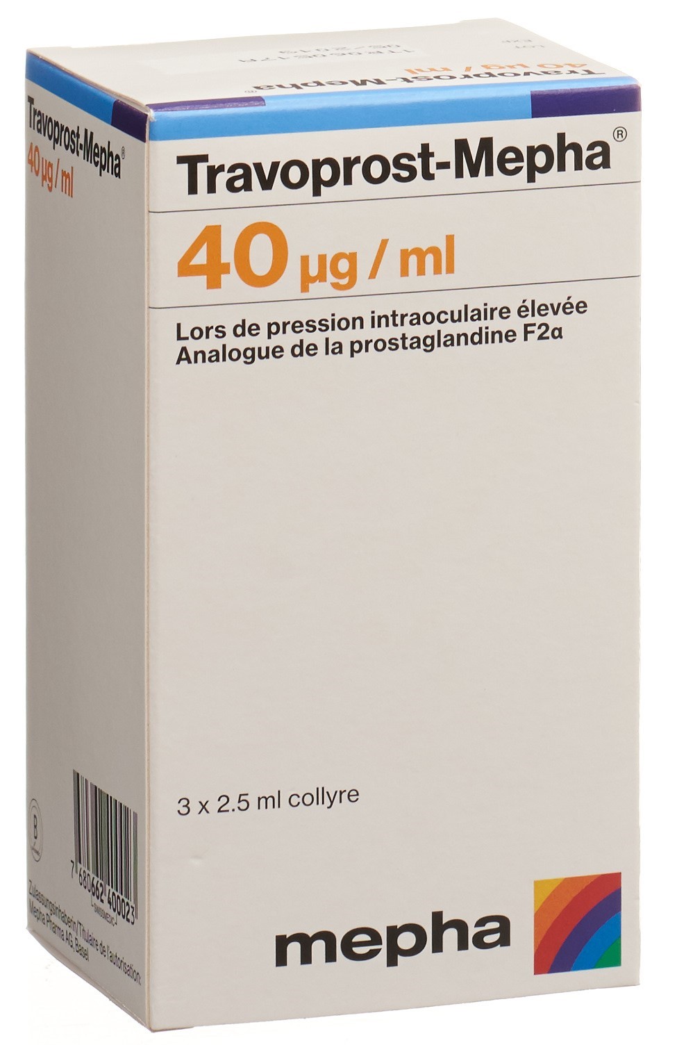 Travoprost-Mepha, Augentropfen