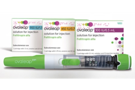 Ovaleap 450 IU/0.75 ml, solution injectable