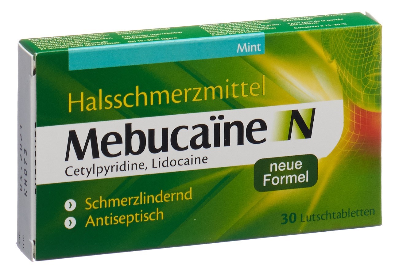 Mebucaïne N, Lutschtabletten