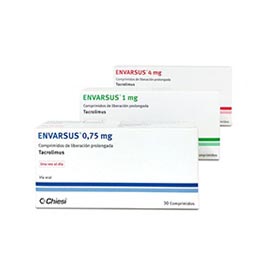 Envarsus 1 mg, comprimés à libération prolongée