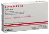 Envarsus 4 mg, comprimés à libération prolongée