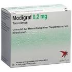 Modigraf 0,2 mg, Granulat zur Herstellung einer Suspension zum Einnehmen