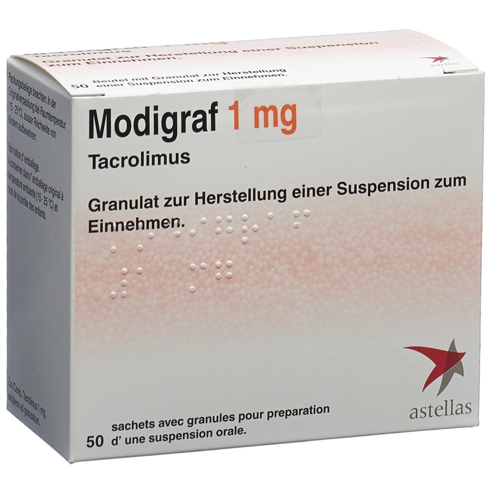 Modigraf 1 mg, Granulat zur Herstellung einer Suspension zum Einnehmen