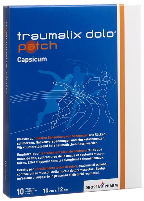 Traumalix dolo patch, Pflaster