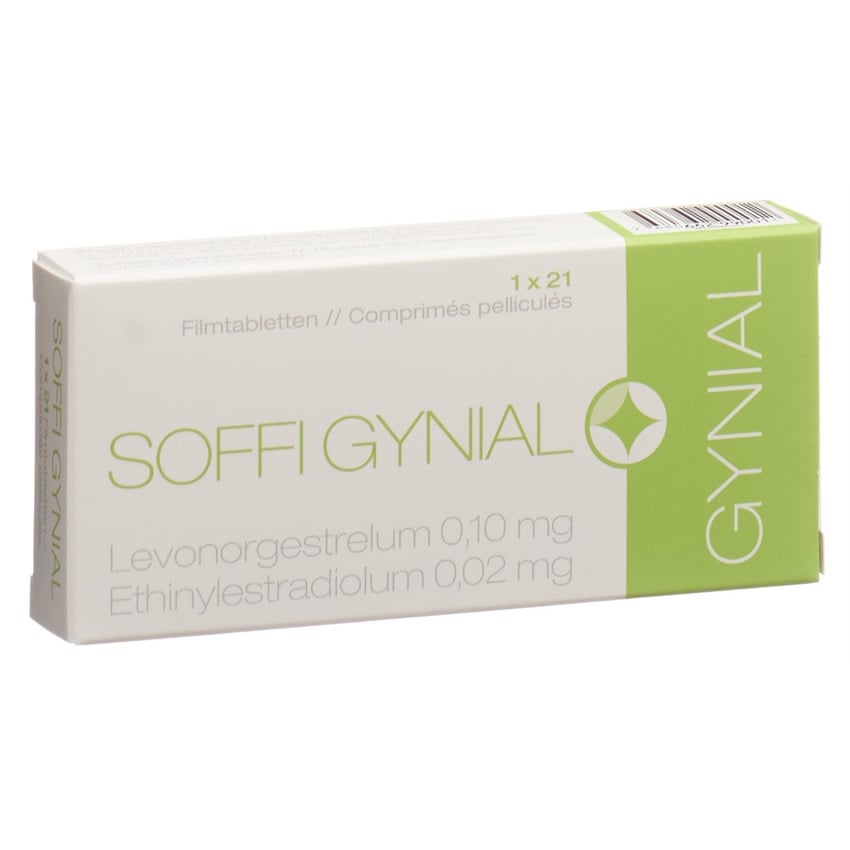 Soffi Gynial 0.02 mg/0.10 mg, Filmtabletten