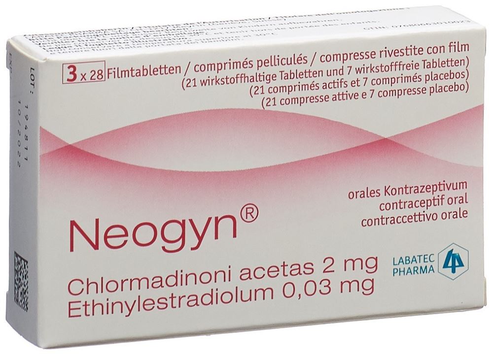 Neogyn, comprimés pelliculés