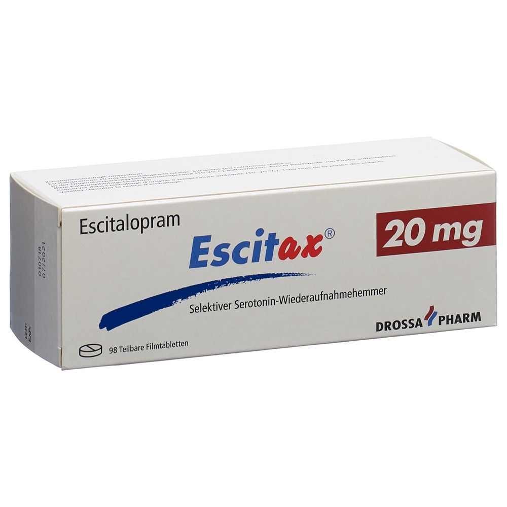 ESCITAX cpr pell 20 mg 98 pce