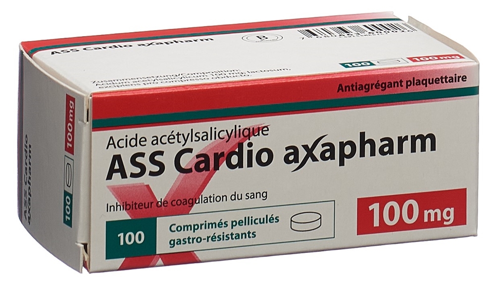 ASS CARDIO axapharm cpr pell 100 mg 100 pce
