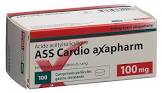 ASS Cardio axapharm 100 mg, magensaftresistente Tabletten