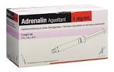 Adrenalin Aguettant 1 mg/ml, solution injectable en seringue préremplie
