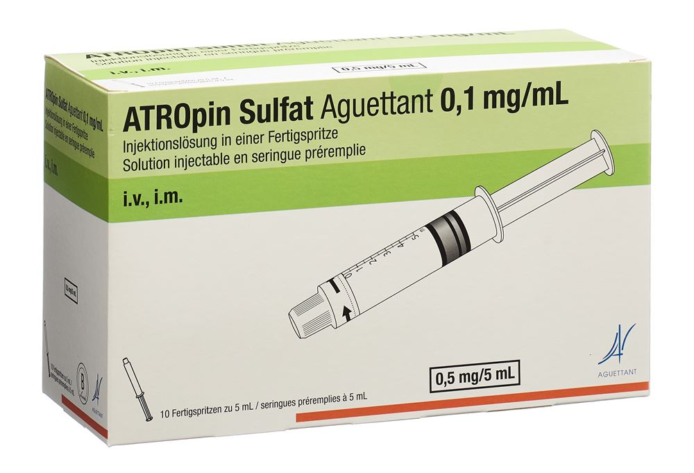 Adrenalin Aguettant 1 mg/ml, solution injectable en seringue préremplie