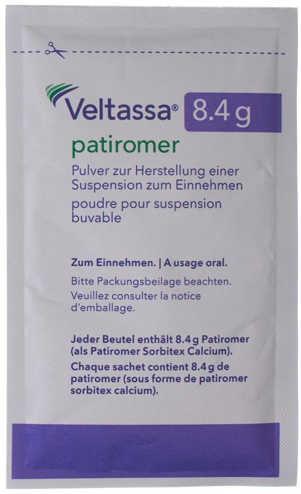 VELTASSA pdr p susp orale 8.4 g 30 pce sach