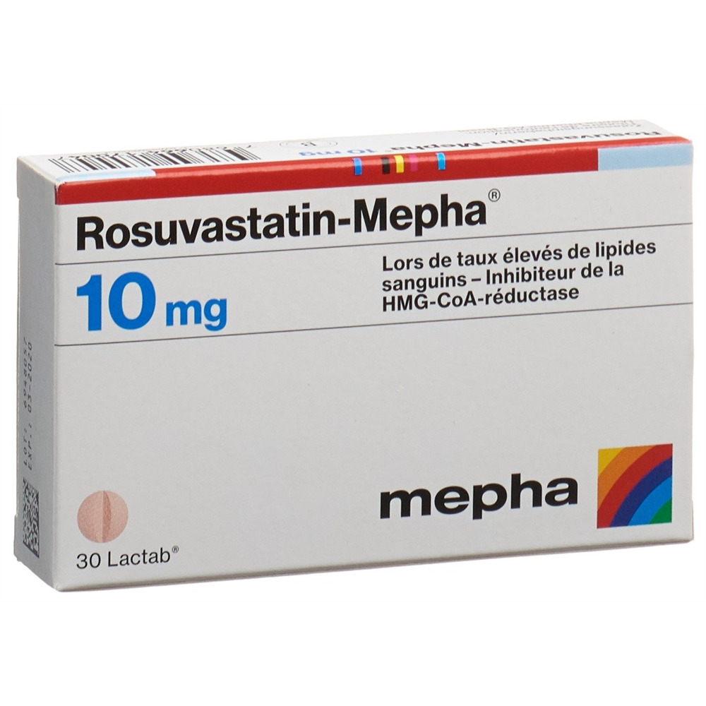 ROSUVASTATIN Mepha cpr pell 10 mg 30 pce
