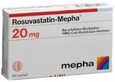 Rosuvastatin-Mepha 20 mg, Filmtablette
