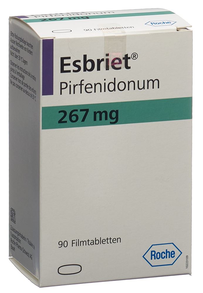 ESBRIET cpr pel 267 mg 90 pce