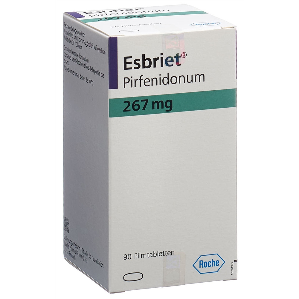 Esbriet 267 mg, Filmtabletten