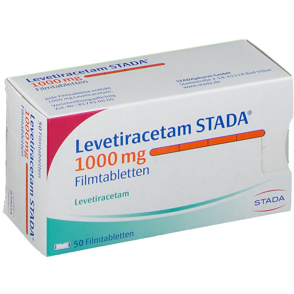 Levetiracetam Stada 1000 mg, Filmtabletten
