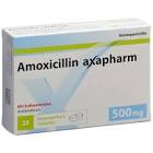 AMOXICILLINE axapharm cpr disp 500 mg 20 pce