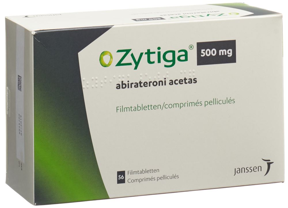 ZYTIGA cpr pell 500 mg 56 pce
