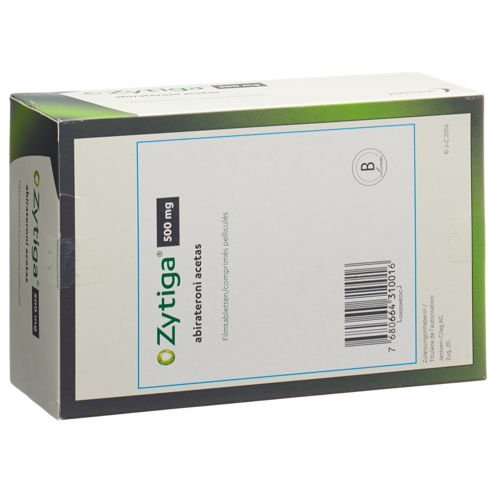 ZYTIGA cpr pell 500 mg 56 pce