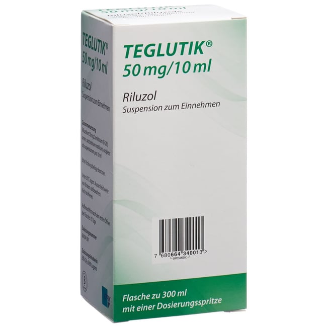 Teglutik 50mg/10ml, suspension buvable
