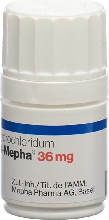 METHYLPHENIDAT Mepha depotabs 36 mg bte 30 pce