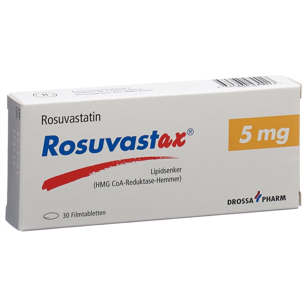 ROSUVASTAX cpr pell 5 mg 30 pce