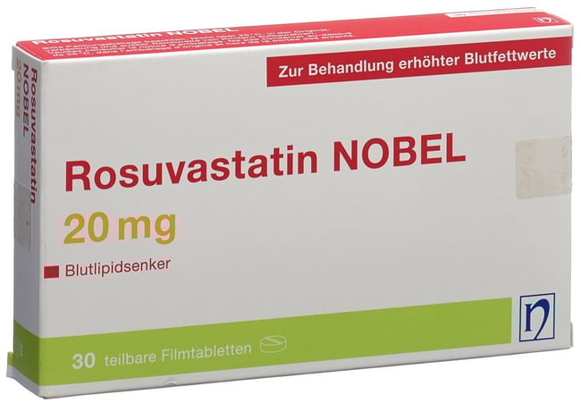 Rosuvastax 20 mg, Filmtabletten
