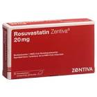 Rosuvastatin Zentiva 20 mg, Filmtabletten