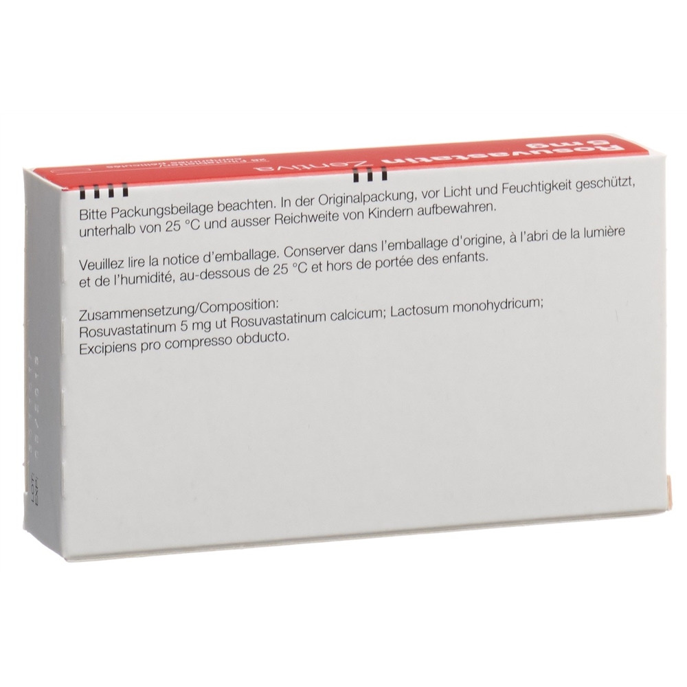 Rosuvastatin Zentiva 20 mg, Filmtabletten