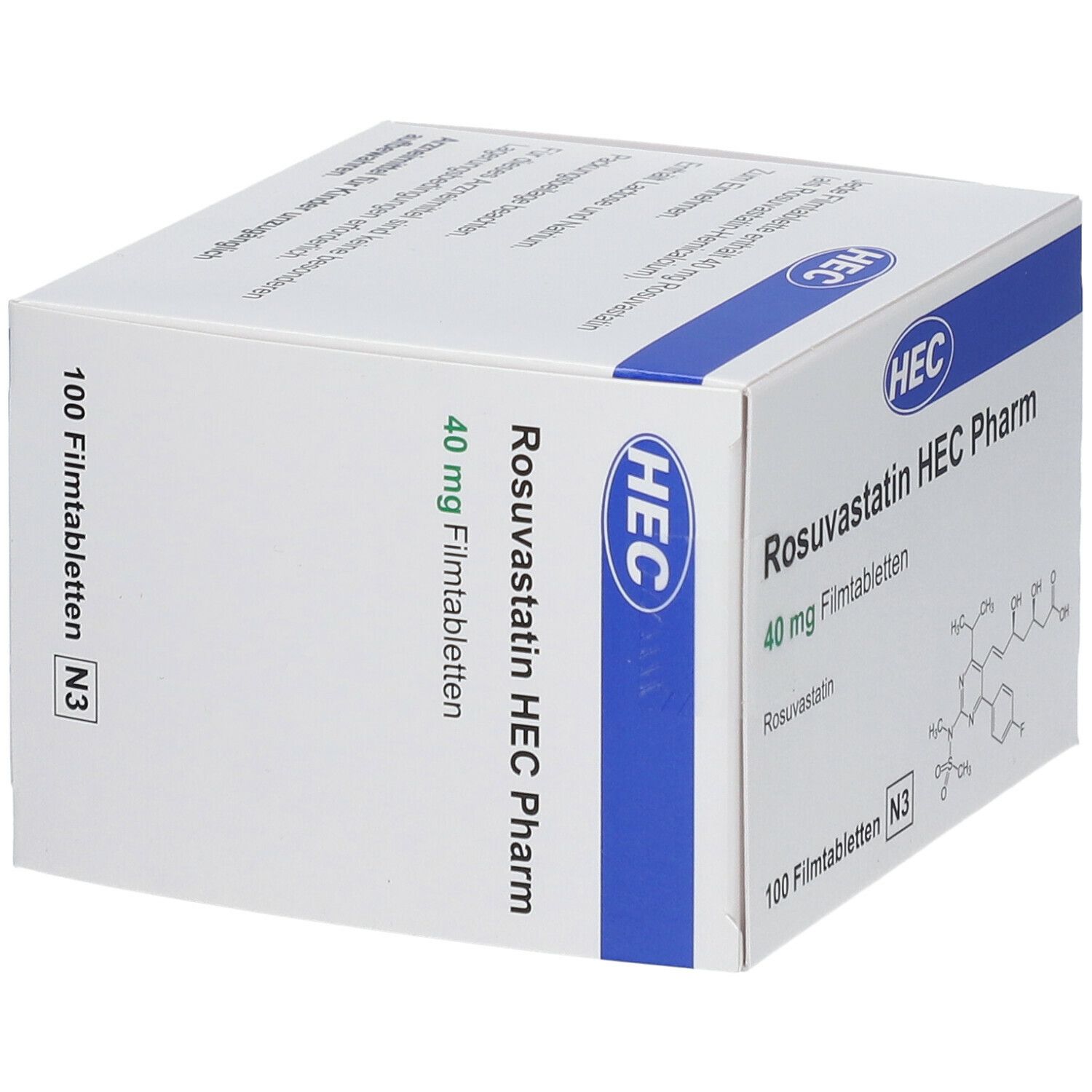 Rosuvastatin Spirig HC 40 mg, Filmtabletten