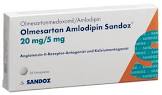 OLMESARTAN AMLODIPIN Sandoz 20/5 mg 28 pce