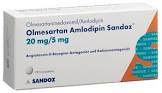 OLMESARTAN AMLODIPIN Sandoz 20/5 mg 98 pce