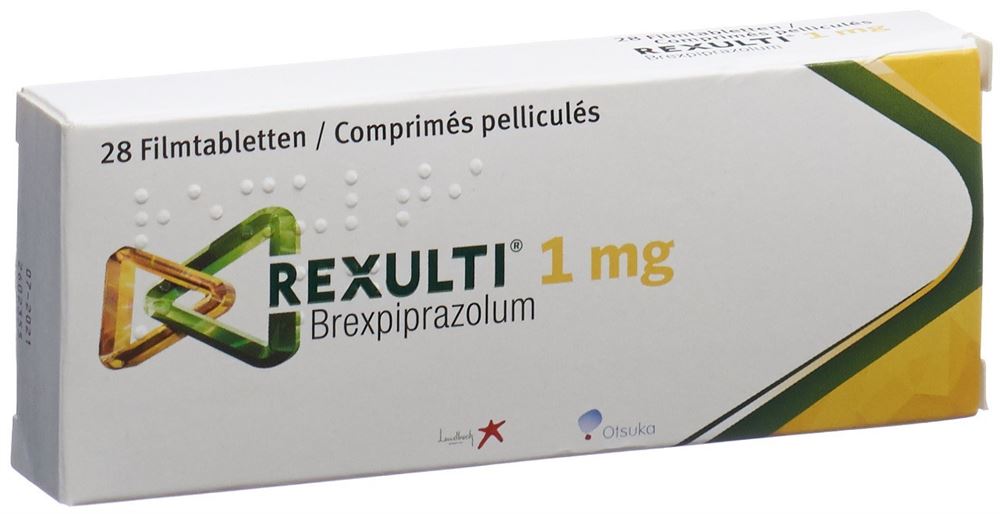 REXULTI cpr pellic 1 mg 28 pce