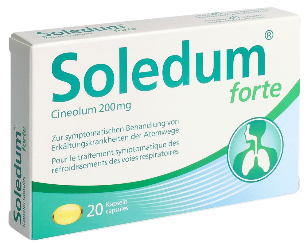 SOLEDUM forte caps 200 mg 20 pce