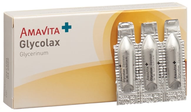 Amavita Glycolax, Suppositorien