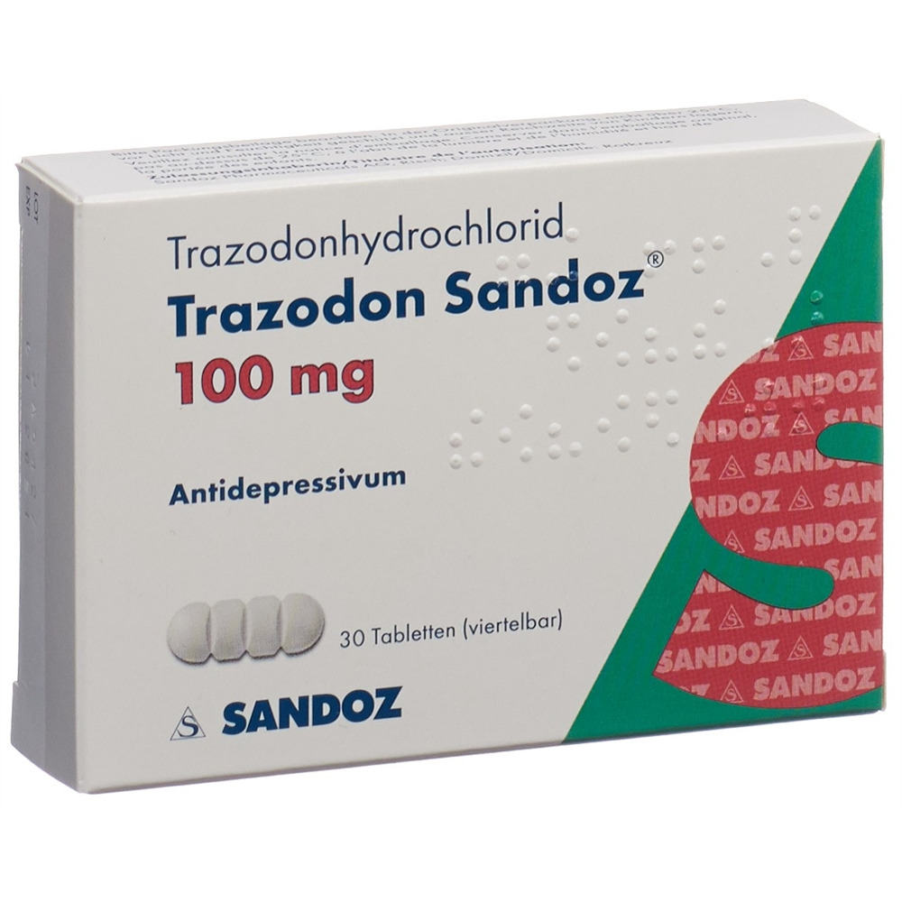 TRAZODONE Sandoz cpr 100 mg 30 pce