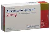 Atorvastatin Spirig HC 20 mg, Filmtabletten