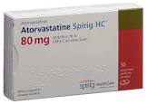 Atorvastatin Spirig HC 80 mg, Filmtabletten