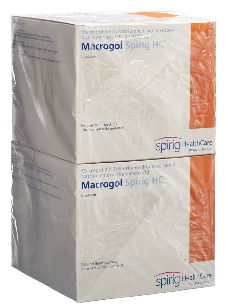 MACROGOL Spirig HC pdr sach 100 pce