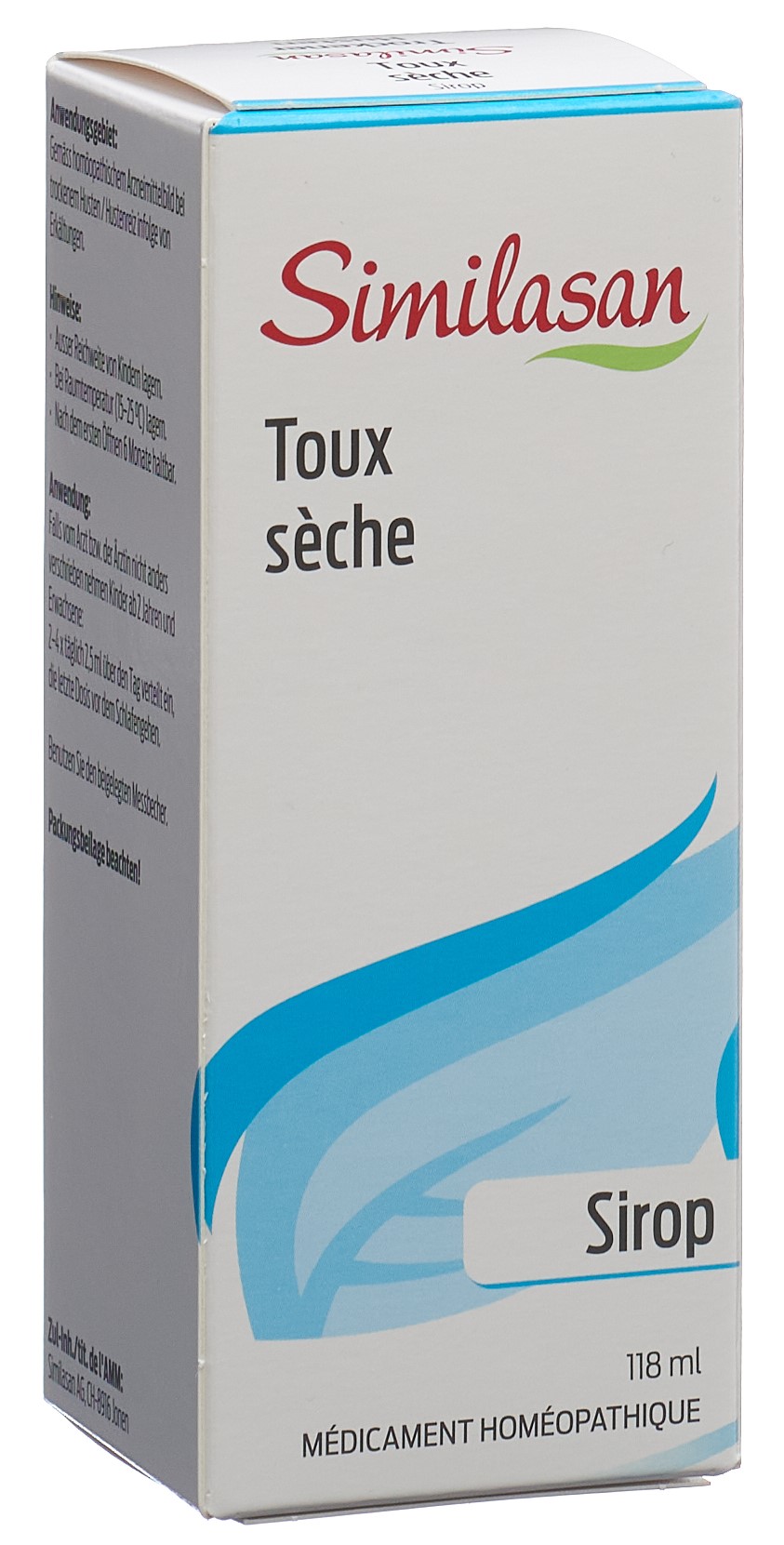 SIMILASAN Toux sèche sirop fl 118 ml