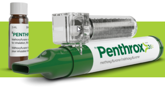 Penthrox, liquide pour inhalation par vapeur