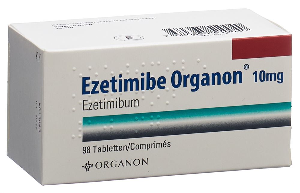 EZETIMIBE Organon cpr 10 mg 98 pce
