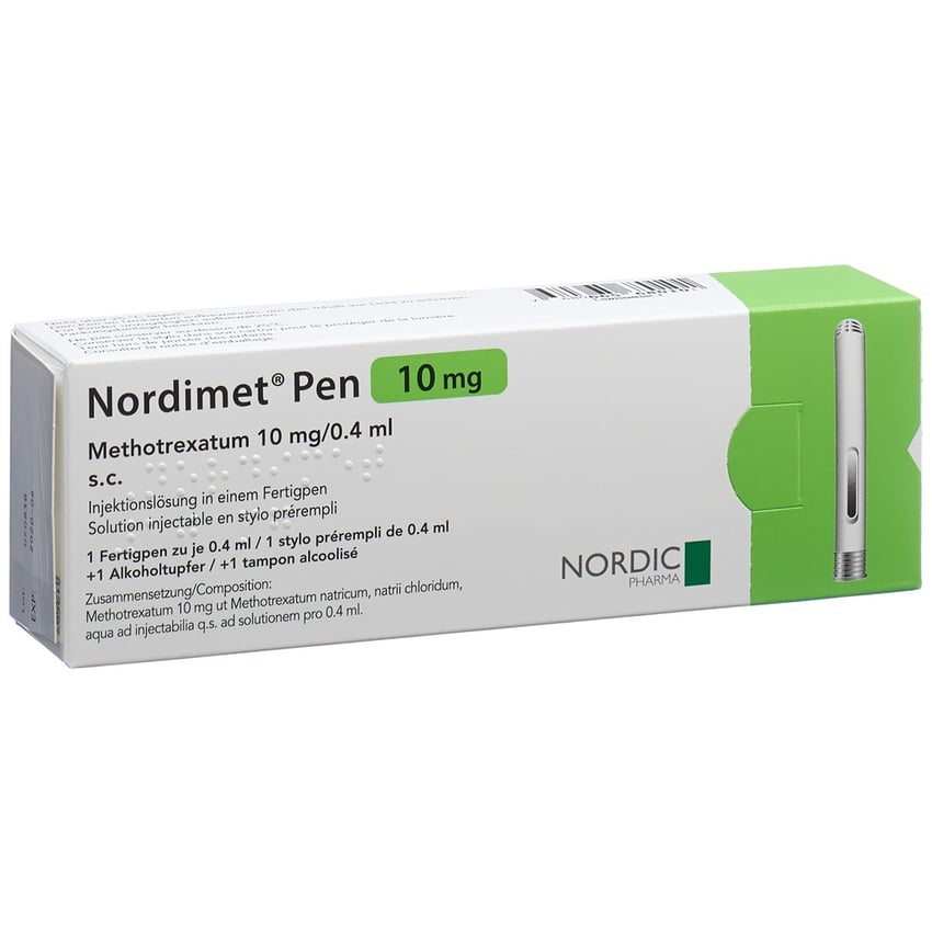 Nordimet 10 mg/0.4 ml, Injektionslösung im Fertigpen